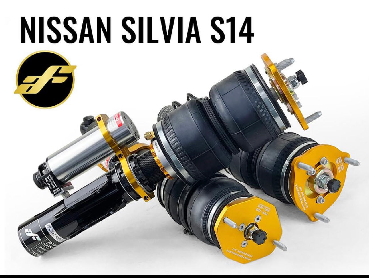 * AIRSPEC SUSPENSION NISSAN 240SX / SILVIA S14 / S15 AIRSTRUTS.